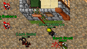 Diel Kriddrya on screen