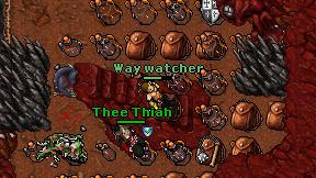 Way watcher on screen
