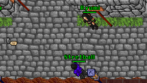 Stretball on screen