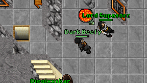 Dark Beefy on screen