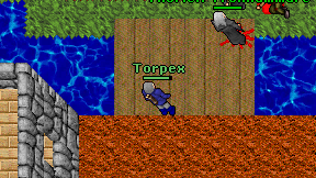 Torpex on screen
