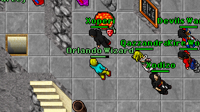 Orlando Wizard on screen