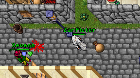 Zar Fleter on screen