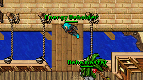 Energy Beholder on screen