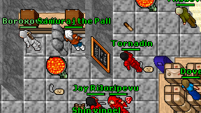 Tornadin on screen