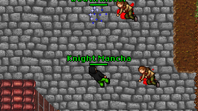Knight Mancha on screen