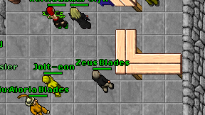 Zeus Blades on screen