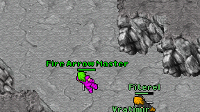 Fire Arrow Master on screen