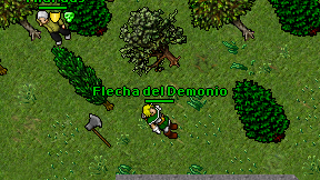 Flecha del Demonio on screen