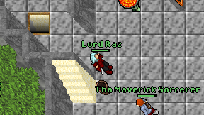 Lord Raz on screen