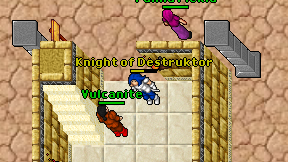 Knight of Destruktor on screen
