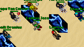 Cadeus Jaza on screen