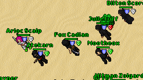 Fox Cadian on screen
