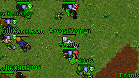 Arcus Fauron on screen
