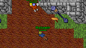 Halamir on screen
