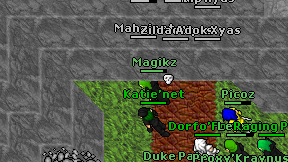 Magikz on screen