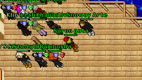 Saron gata on screen