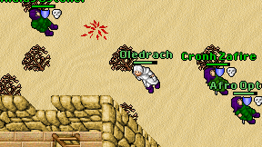 Oledrach on screen