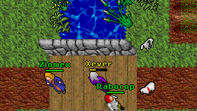 Xever on screen