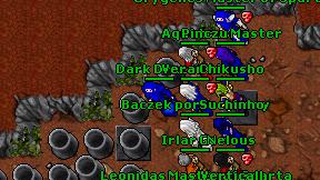 Dark Dracon on screen