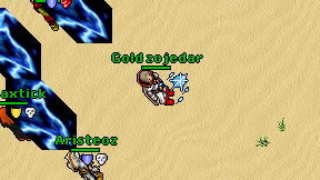 Gold zojedar on screen