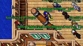 Sorcerer Pelope on screen