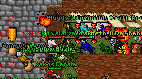 Bloody'Knightt on screen