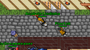 Piastek on screen