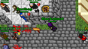 Blackshoot on screen