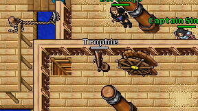 Trophie on screen