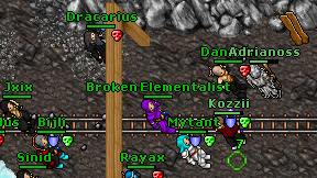 Broken Elementalist on screen