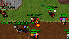 Dark koky on screen