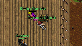 Tyranus Knigth on screen