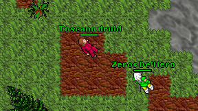 Toscano druid on screen