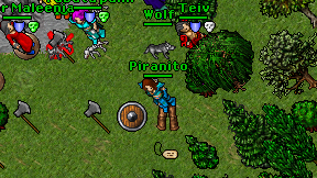Piranito on screen