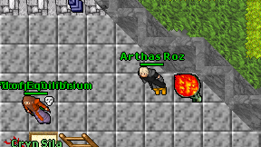 Arthas Roz on screen