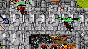 Kaoz Tenja on screen