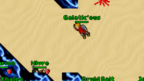 Galatic'ous on screen