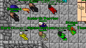 Rebirth Warrior on screen