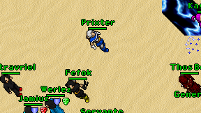 Prixter on screen