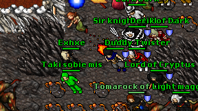 Exhxe on screen