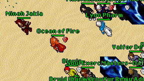 Ocean of Fire on screen