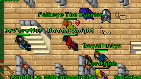 Bloods-Knight on screen