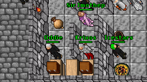 Krixos on screen