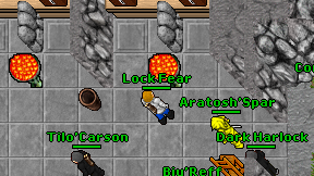 Lock Fear on screen