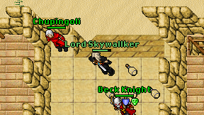 Lord Skywallker on screen