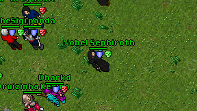 Nobel Sephiroth on screen