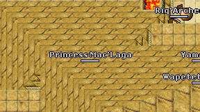 Princess Mac'Laga on screen
