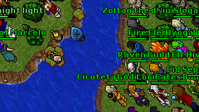 Raven Guild Master on screen