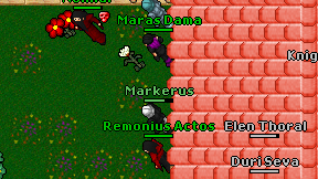 Markerus on screen